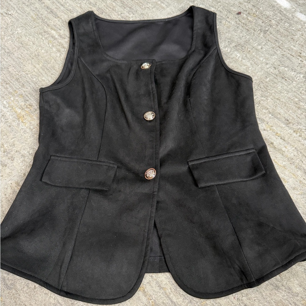 Black Women's Vest